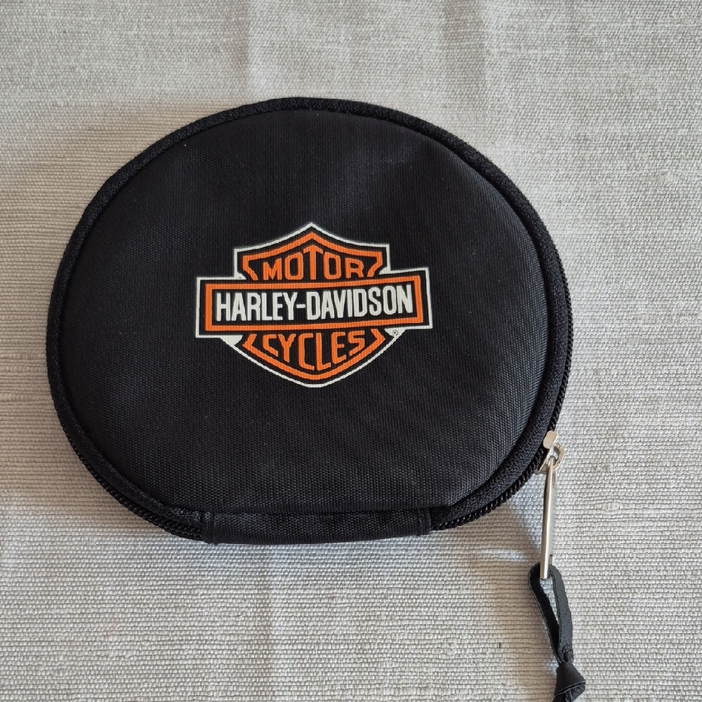 Harley-Davidson 6 Pockets CD Holder,  with Printed  Logo